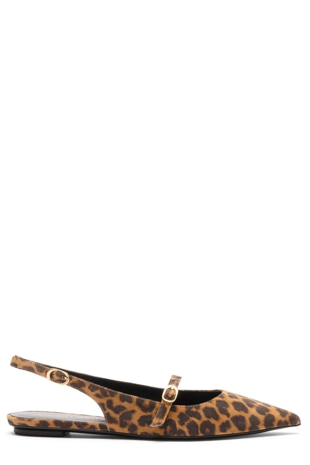 Pointed Toe Slingback Flats