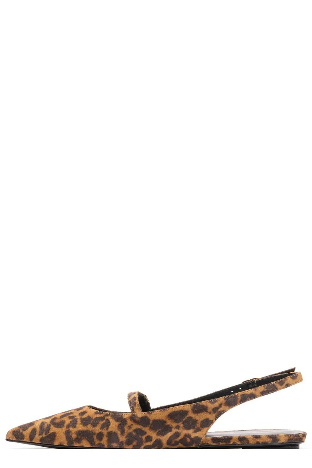 Pointed Toe Slingback Flats