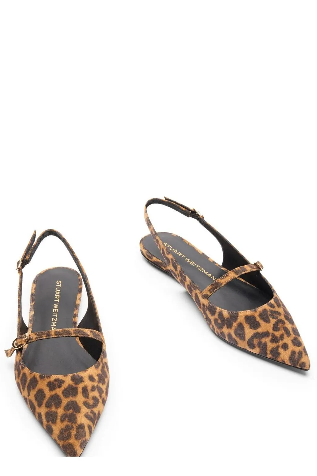 Pointed Toe Slingback Flats
