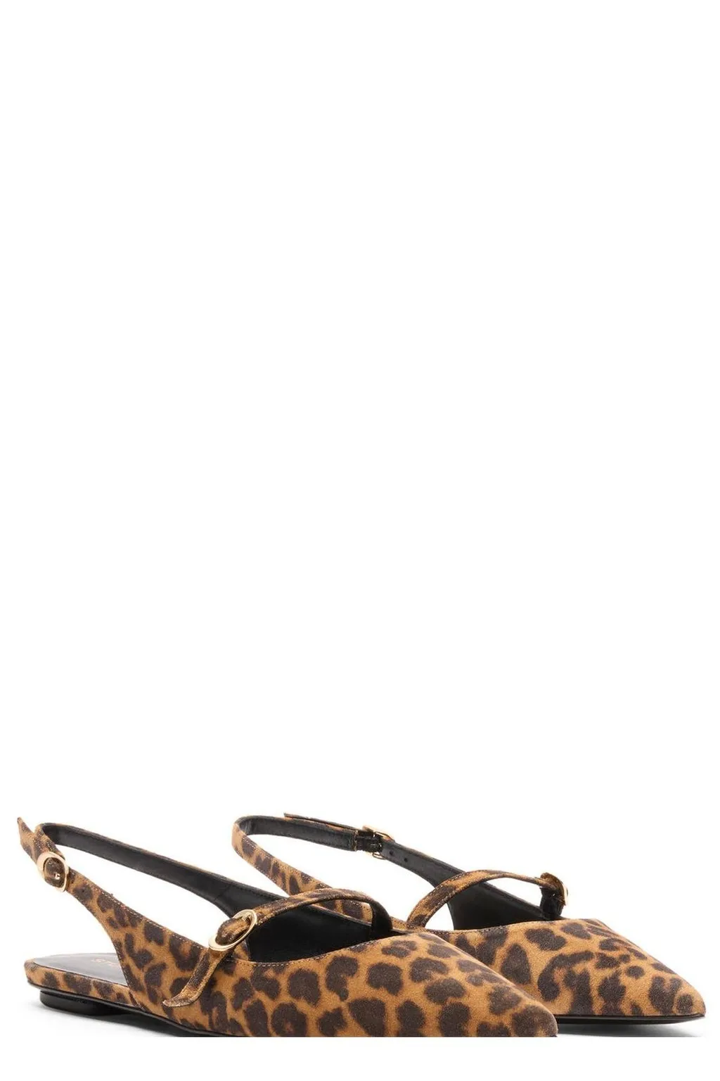 Pointed Toe Slingback Flats