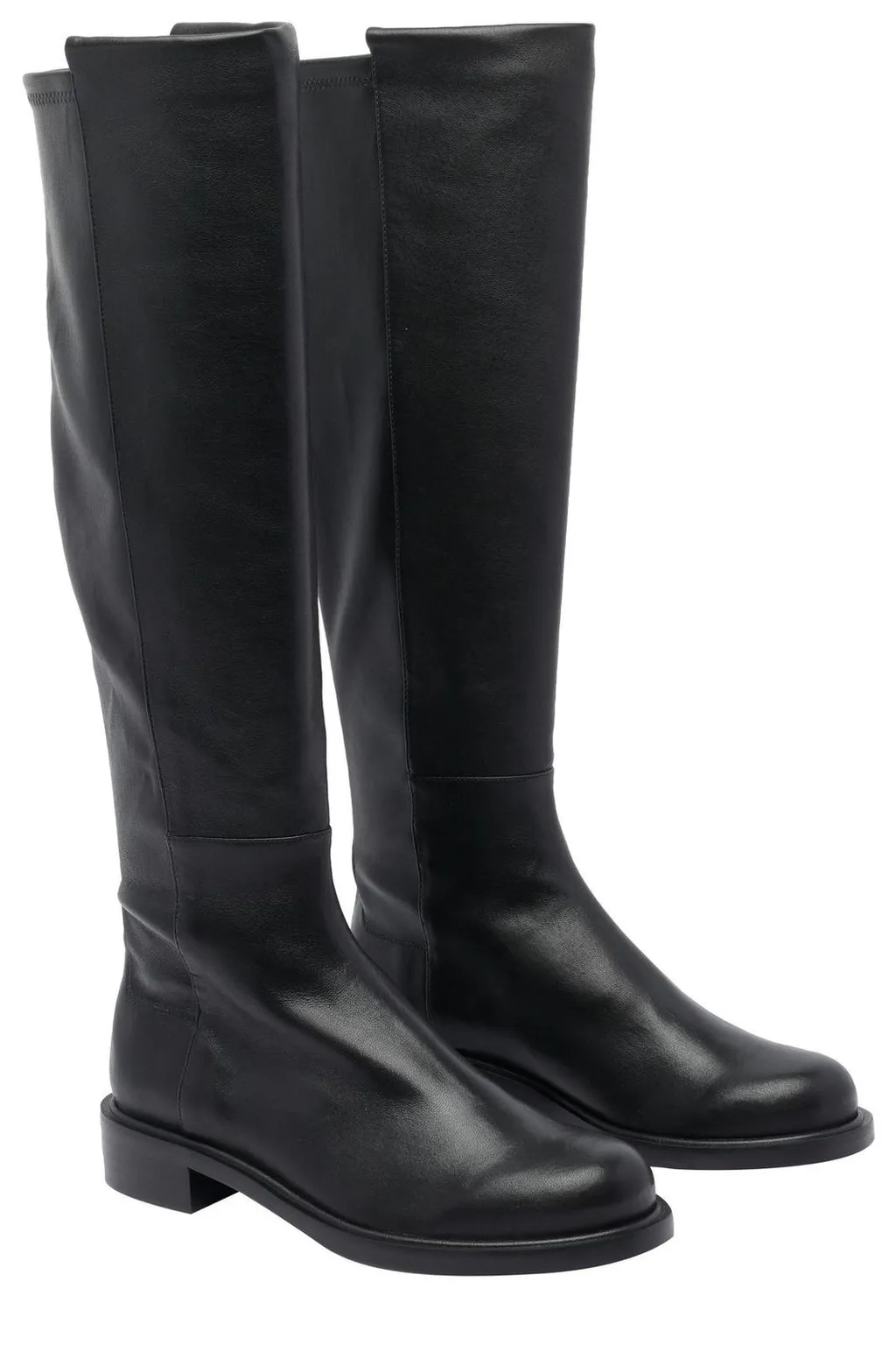 Knee-High Leather Boots
