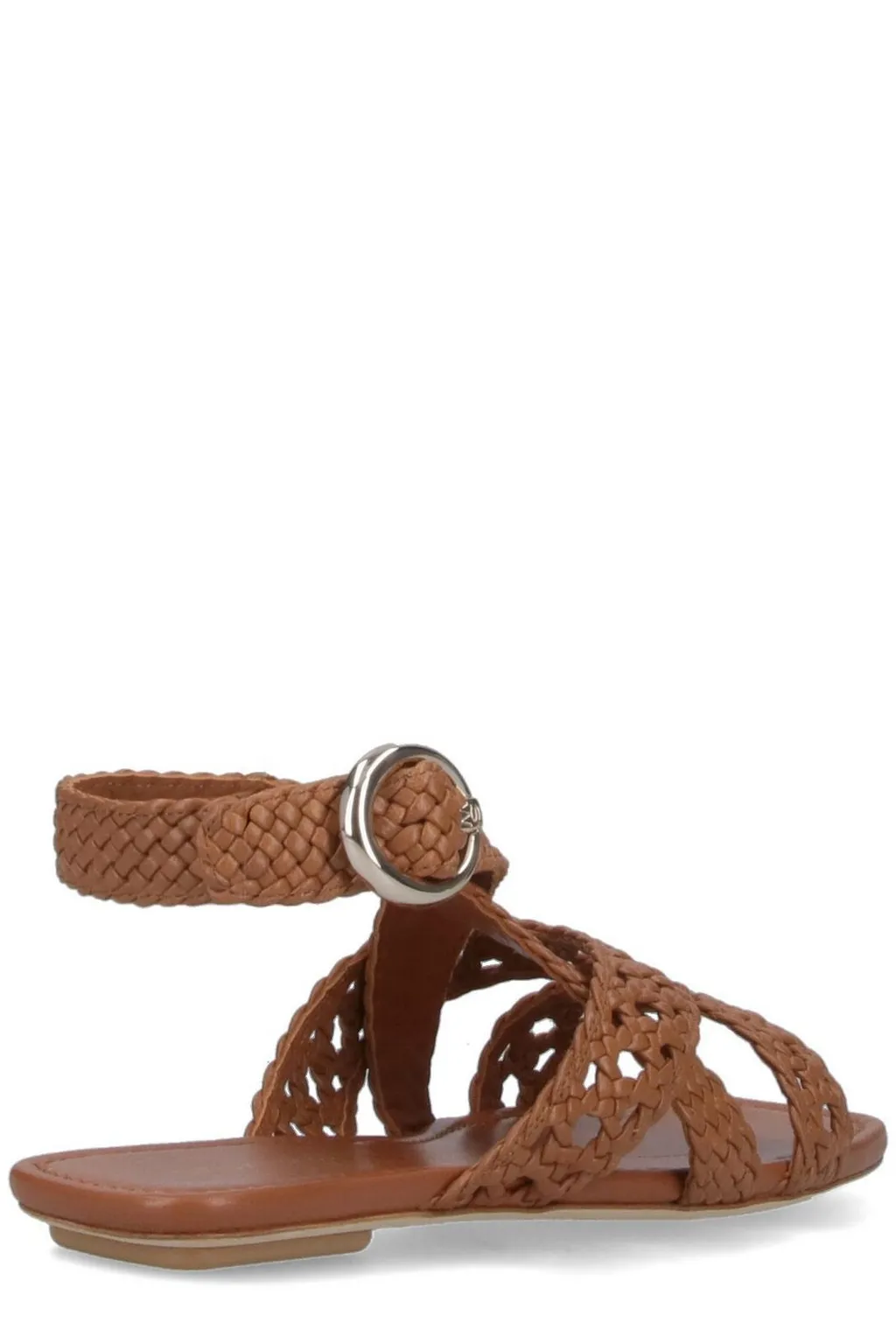 Braided Ankle Strap Sandals