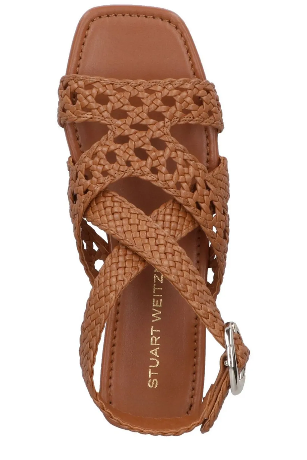 Braided Ankle Strap Sandals