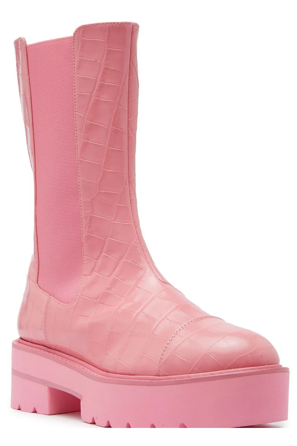 Platform Chelsea Boots