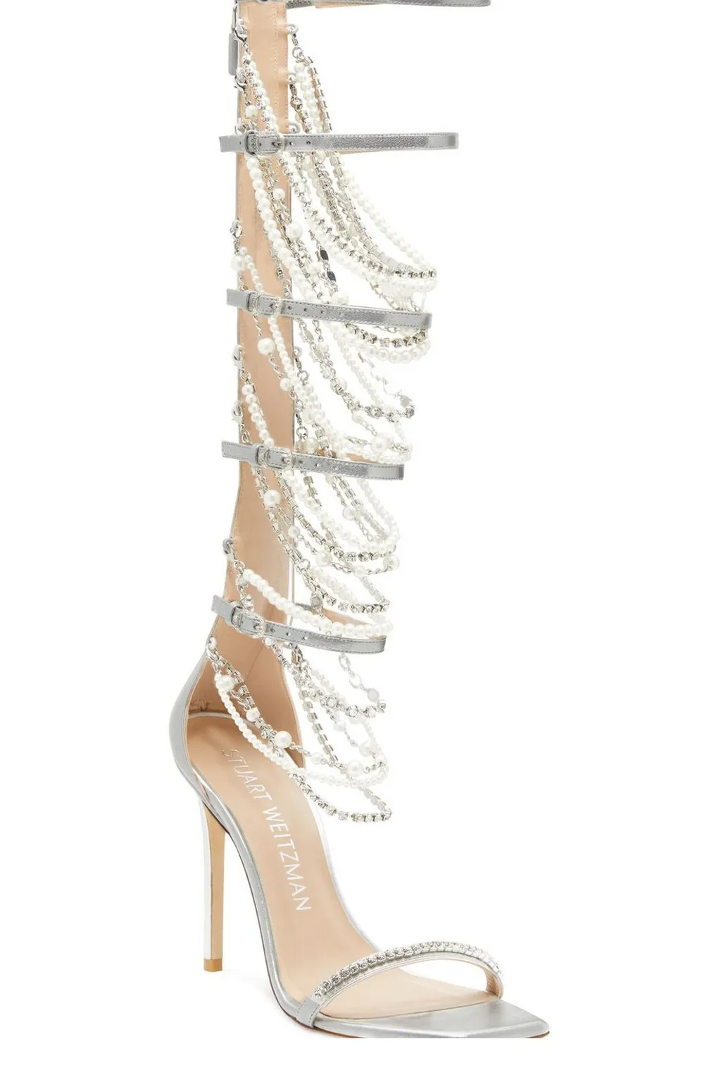 Stuart Weitzman Nudistcurve Platform Sandals