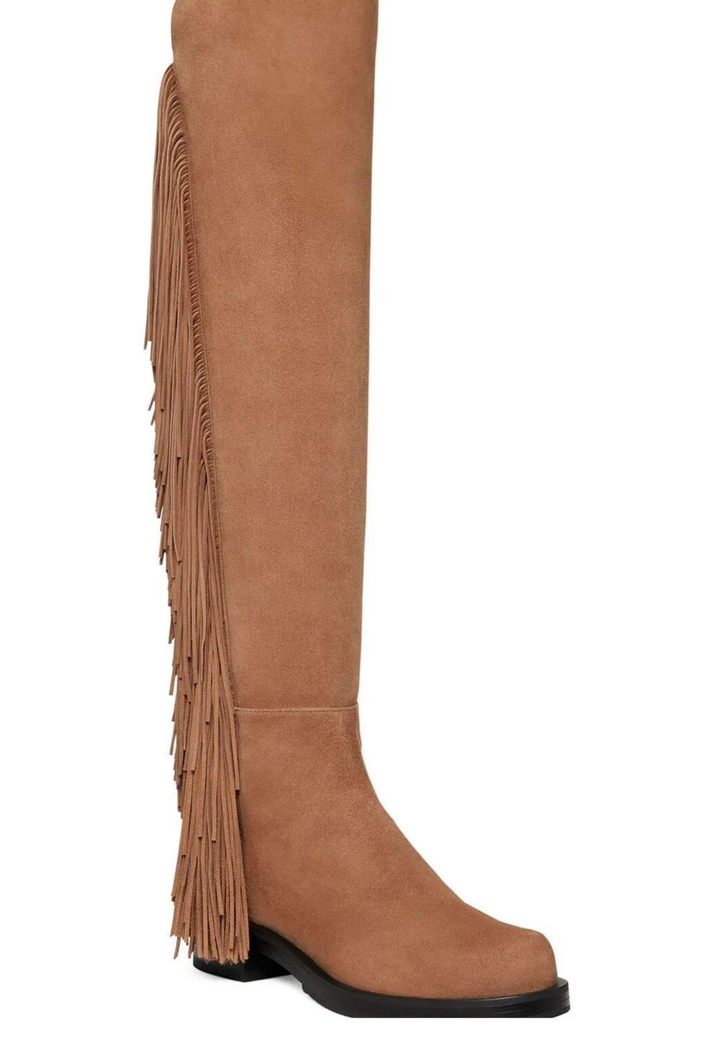 Fringe Over-The-Knee Boots
