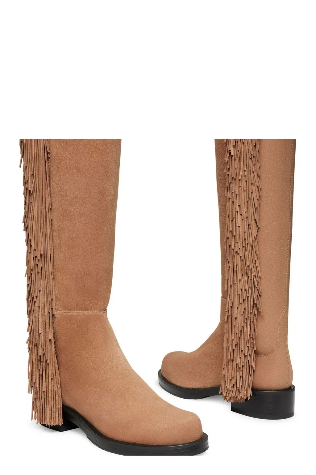 Fringe Over-The-Knee Boots