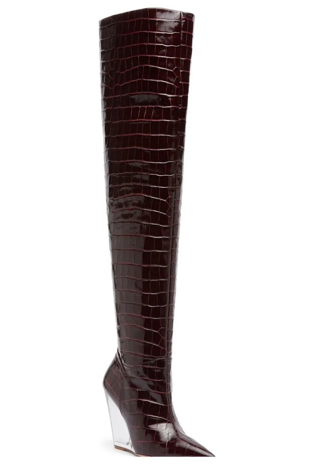 Over-The-Knee Wedge Boots