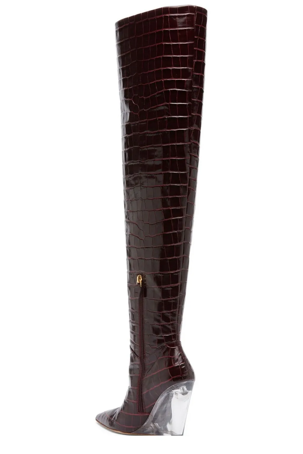 Over-The-Knee Wedge Boots
