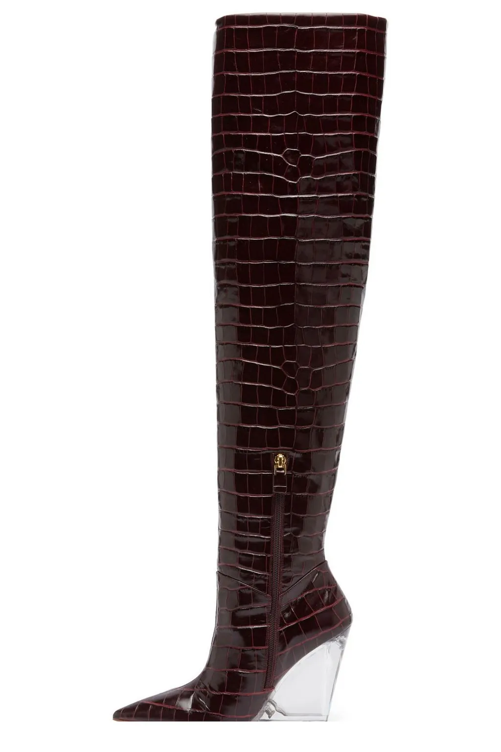 Over-The-Knee Wedge Boots