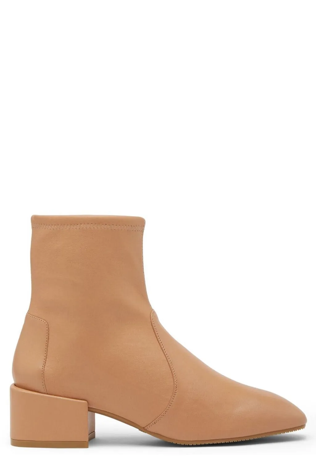 Block Heel Sock Boot
