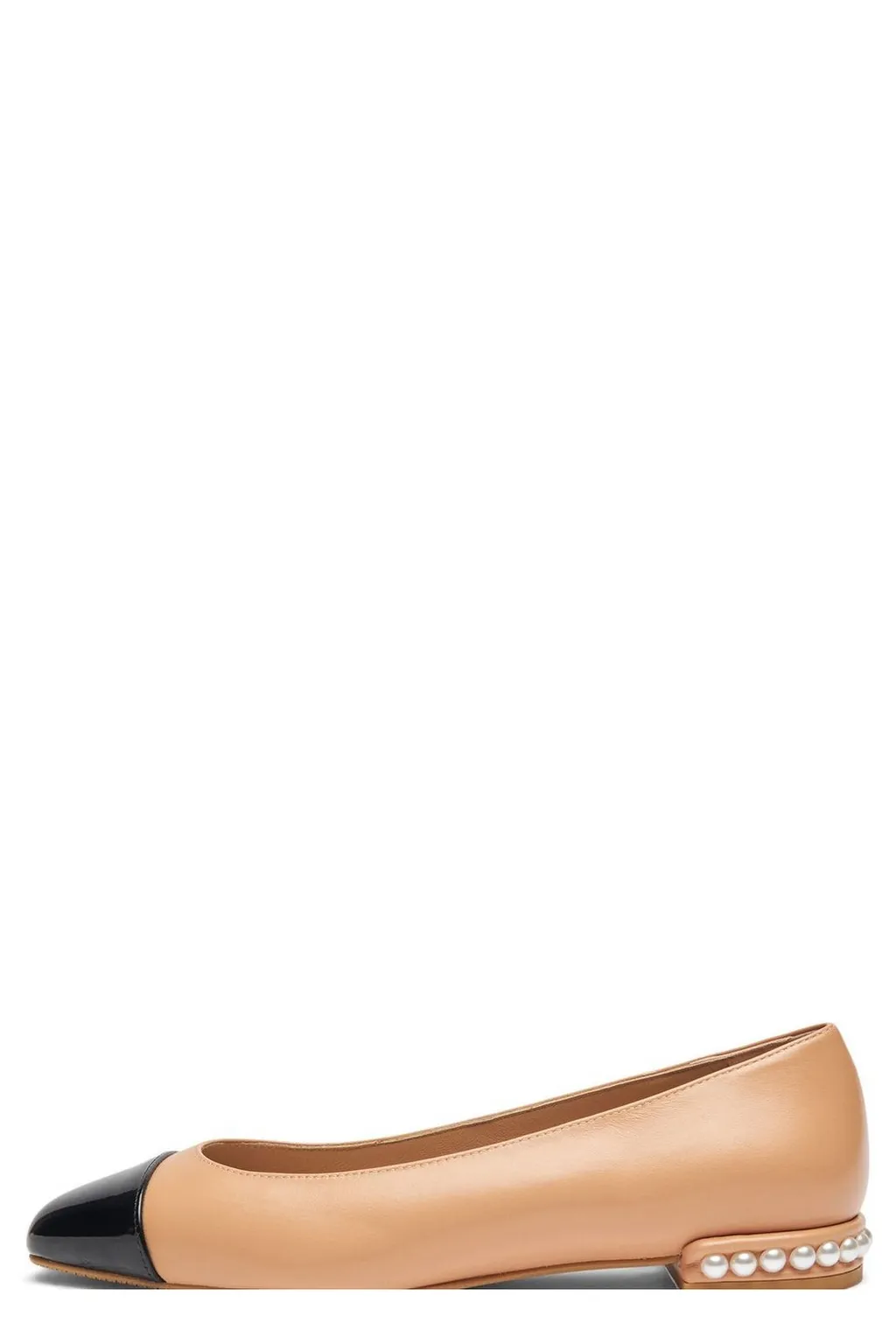 Cap Toe Ballet Flats