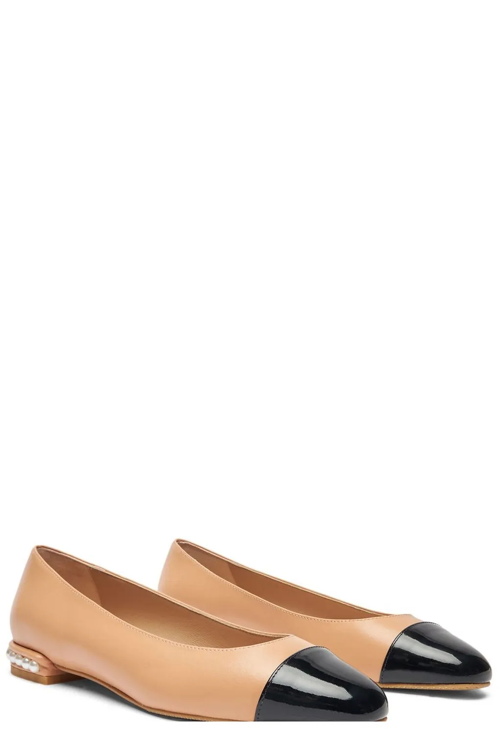 Cap Toe Ballet Flats