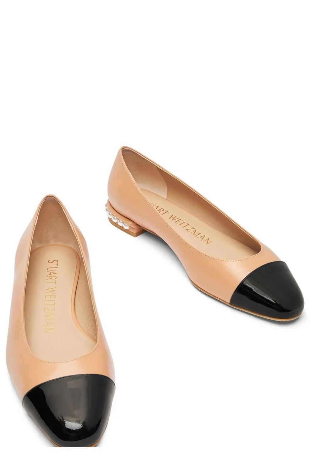 Cap Toe Ballet Flats