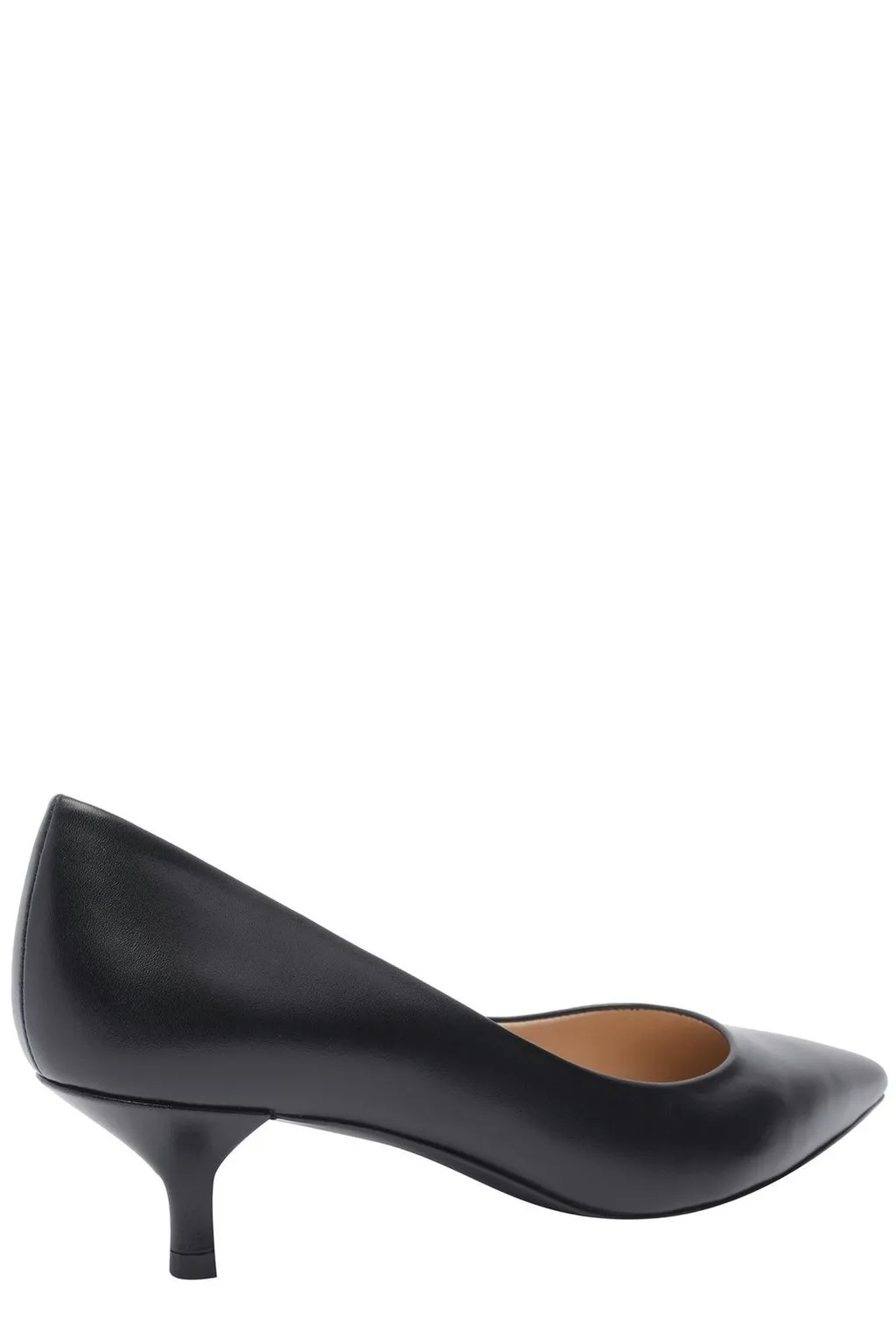Pointed Toe Kitten Heel Pumps