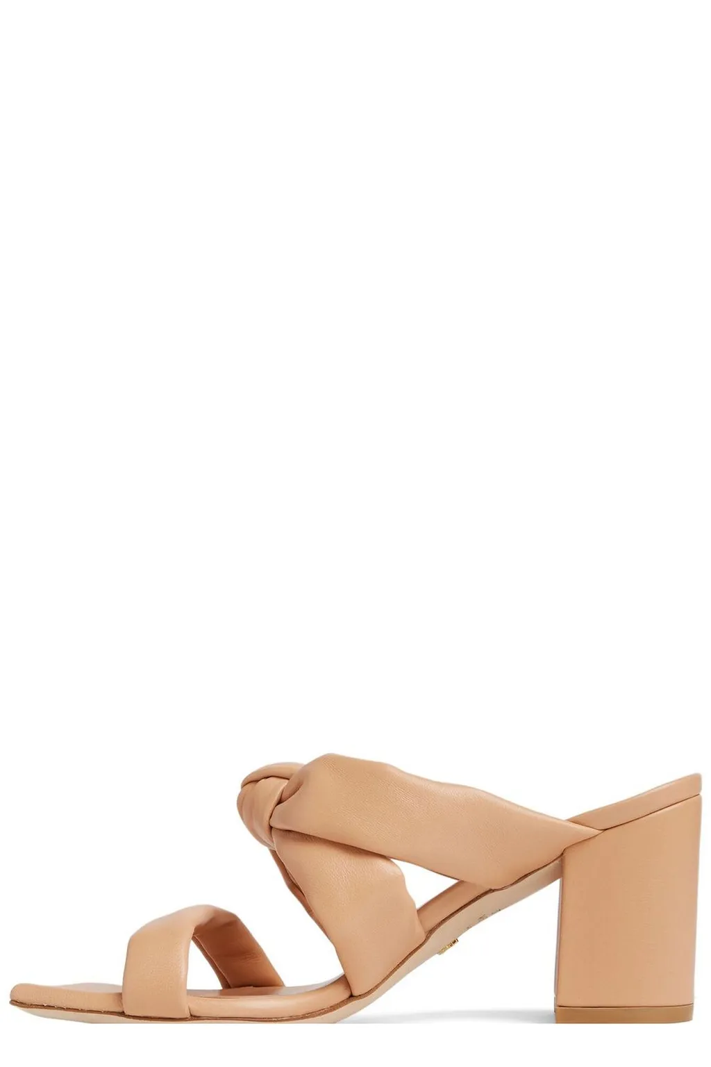 Block Heel Slide Sandals