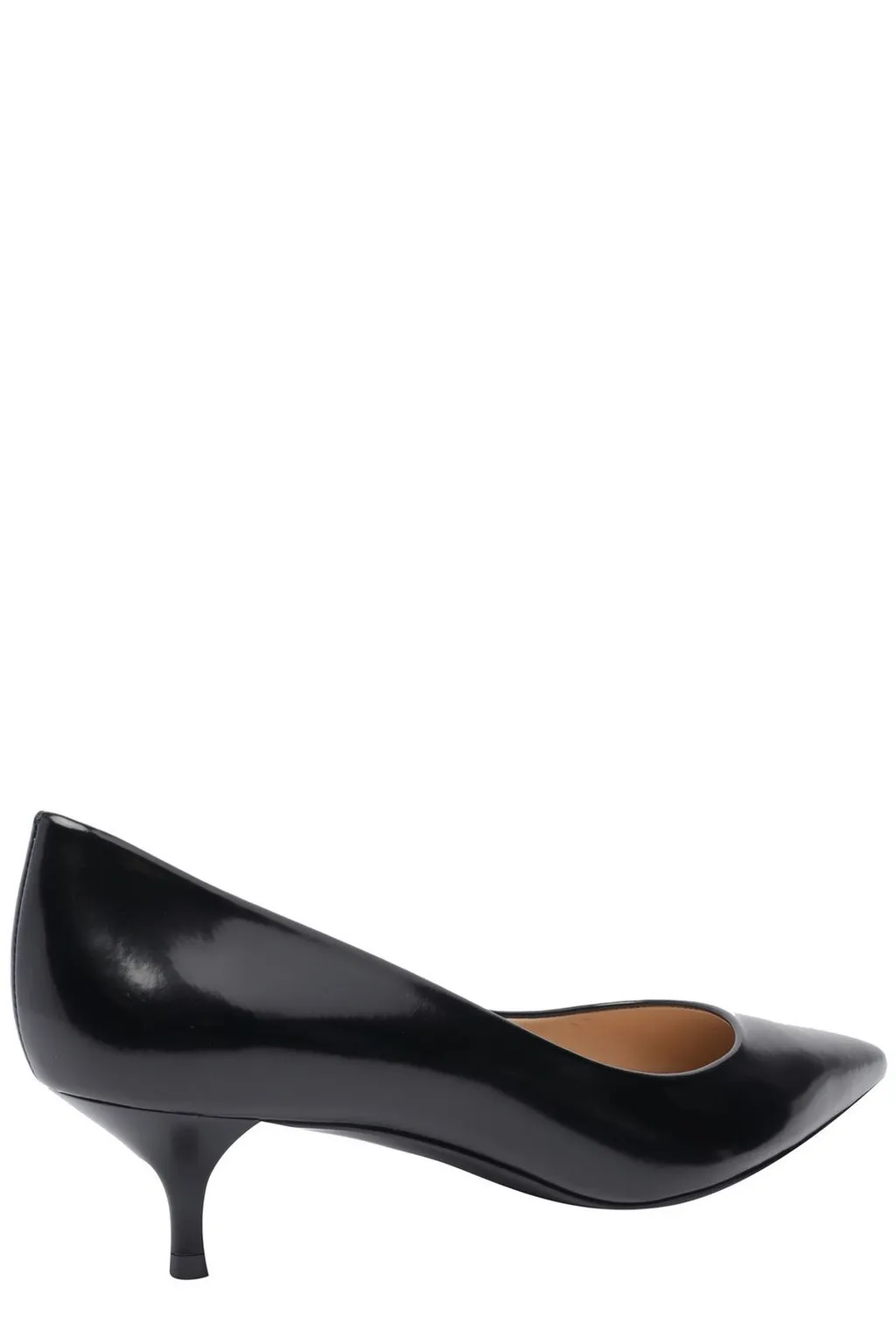 Pointed Toe Kitten Heel Pumps
