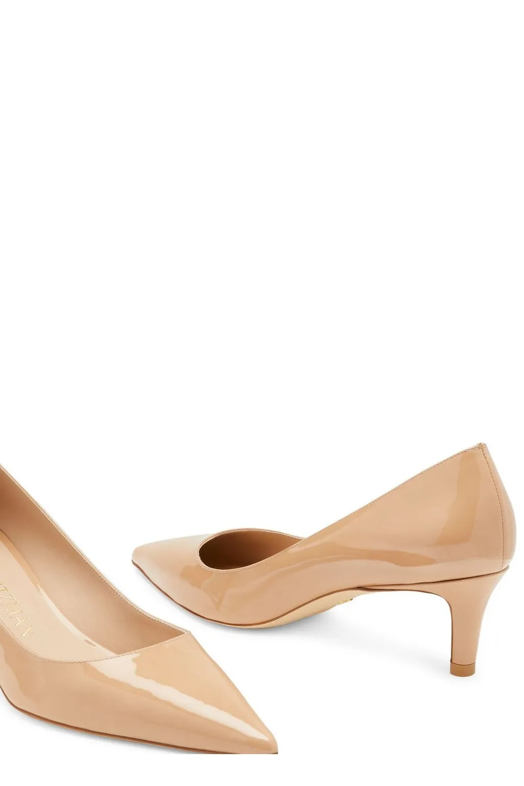 Pointed Toe Kitten Heel Pumps