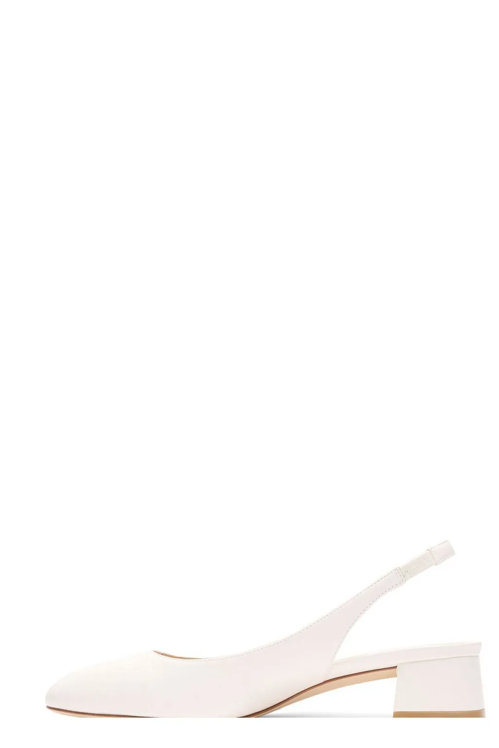 Slingback Low Block Heel Shoes