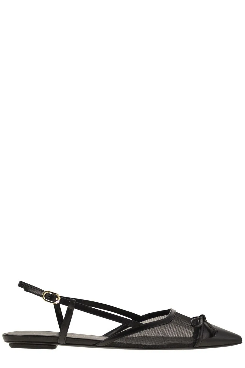 Mesh Slingback Flats