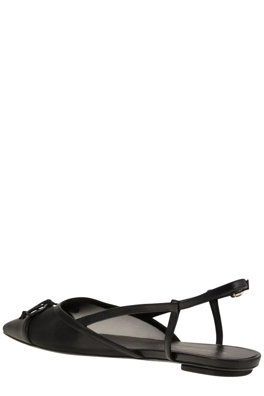 Mesh Slingback Flats