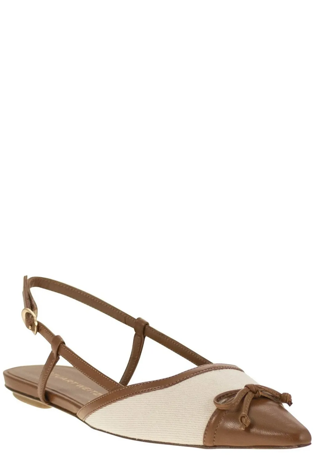 Pointed Toe Slingback Flats