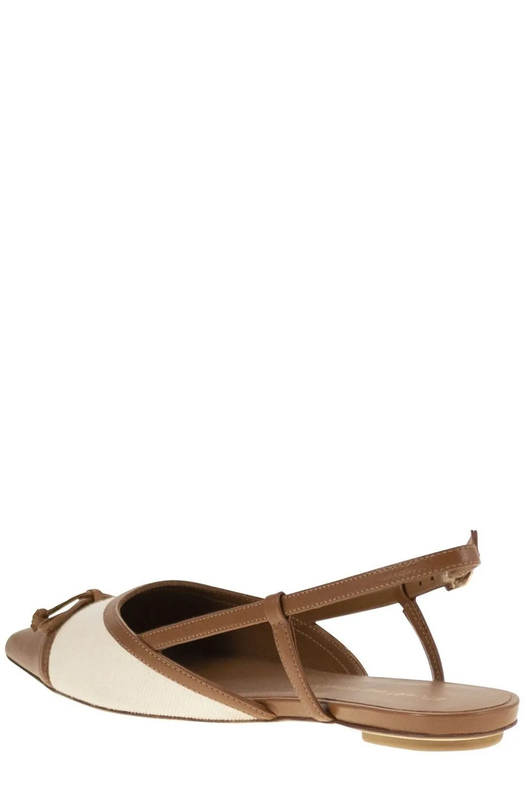 Pointed Toe Slingback Flats