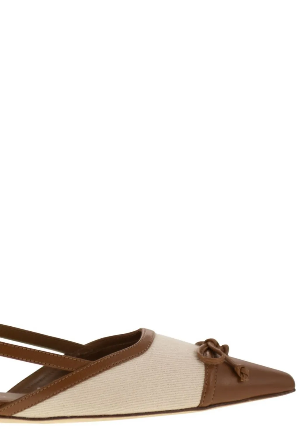 Pointed Toe Slingback Flats