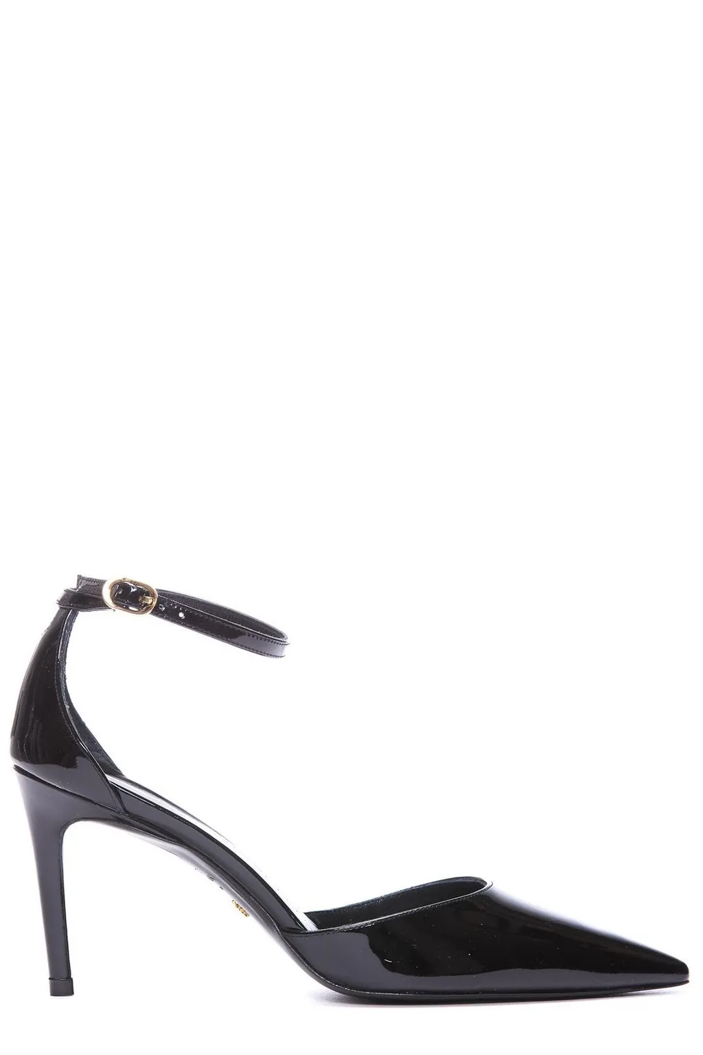 Pointed Toe Ankle Strap Heels