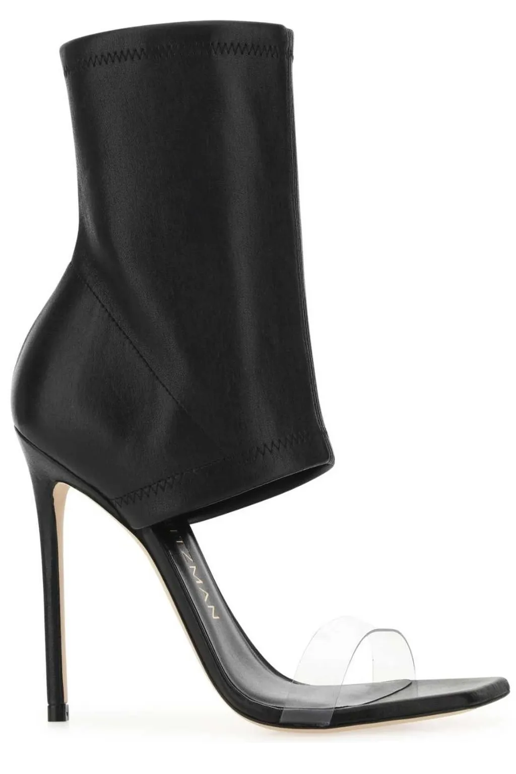 Ankle Boots With Transparent Straps