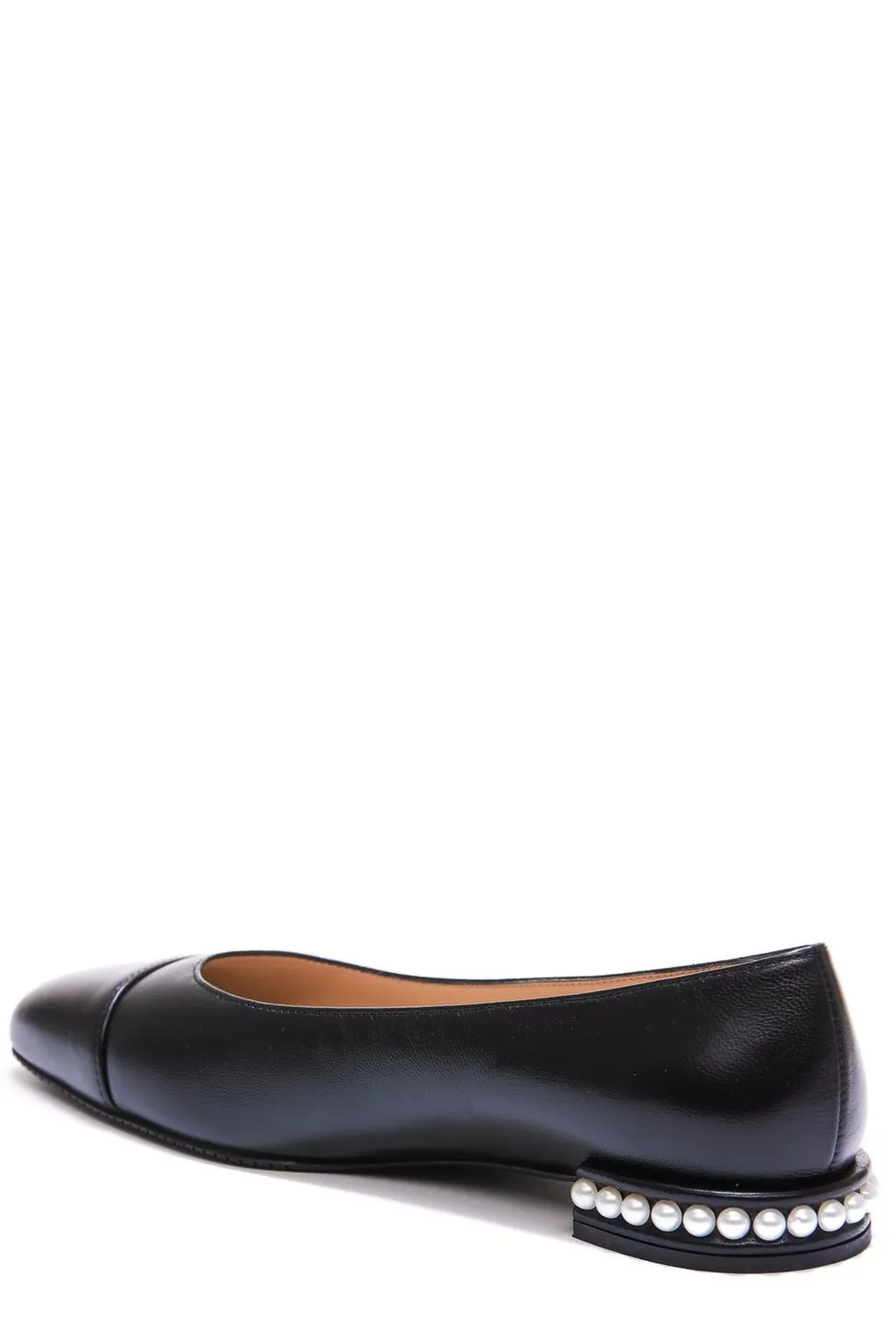 Cap Toe Ballet Flats