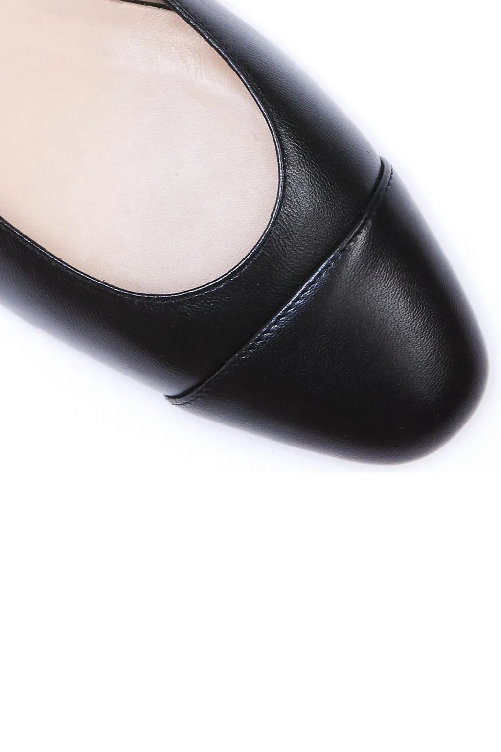 Cap Toe Ballet Flats