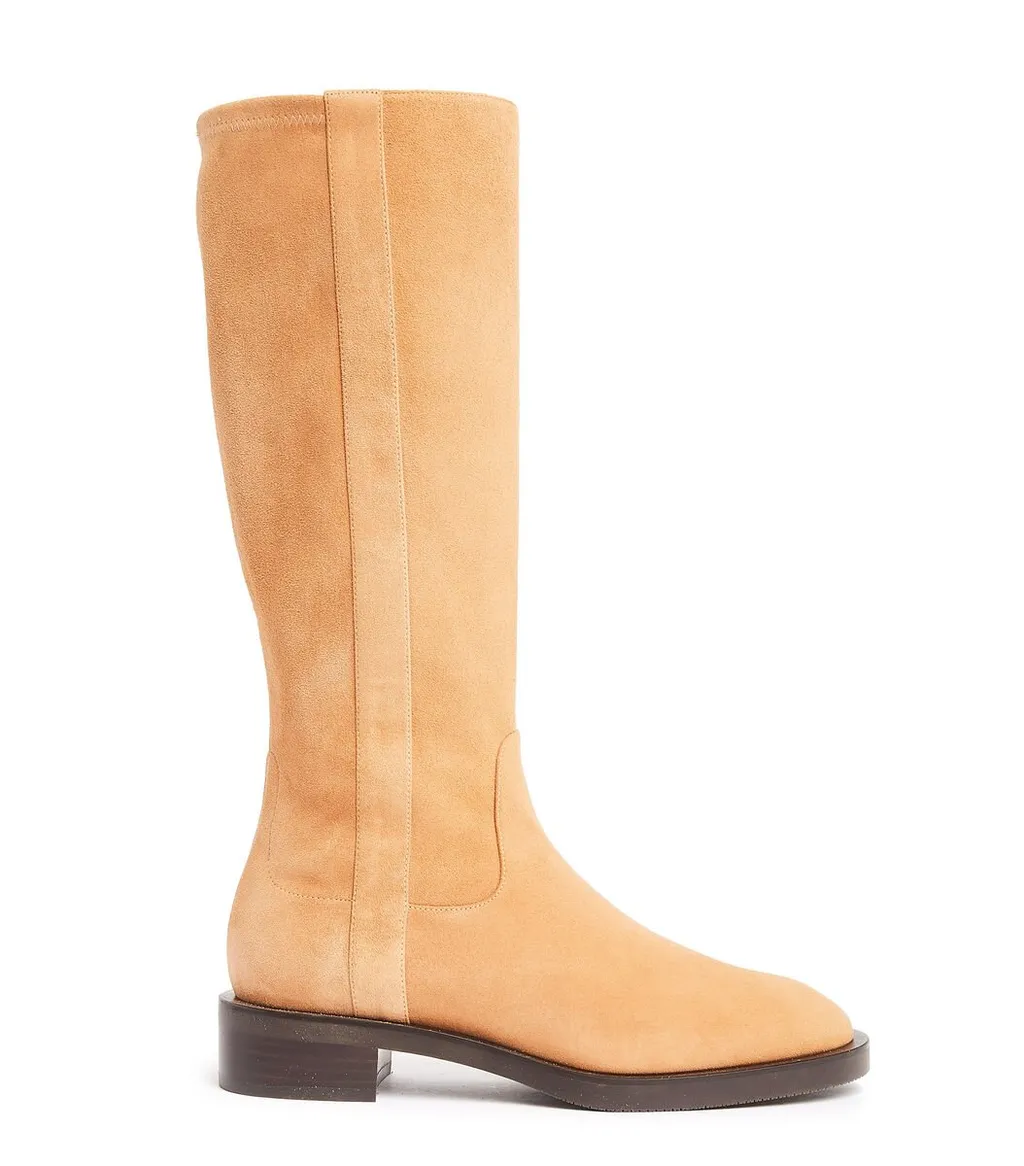 Knee-High Suede Boots