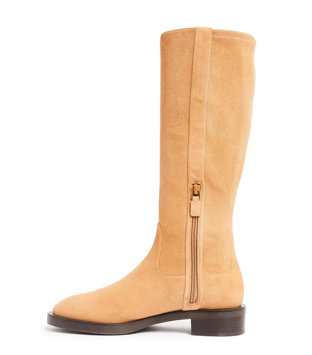 Knee-High Suede Boots