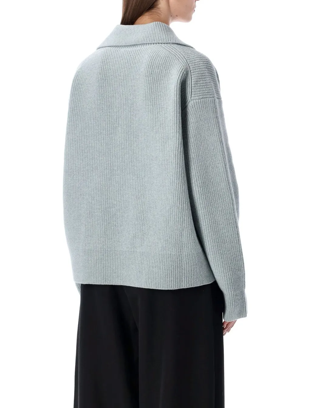 Collared Knit Sweater