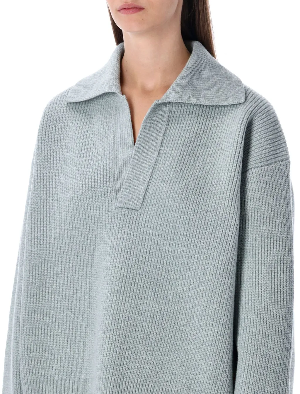 Collared Knit Sweater