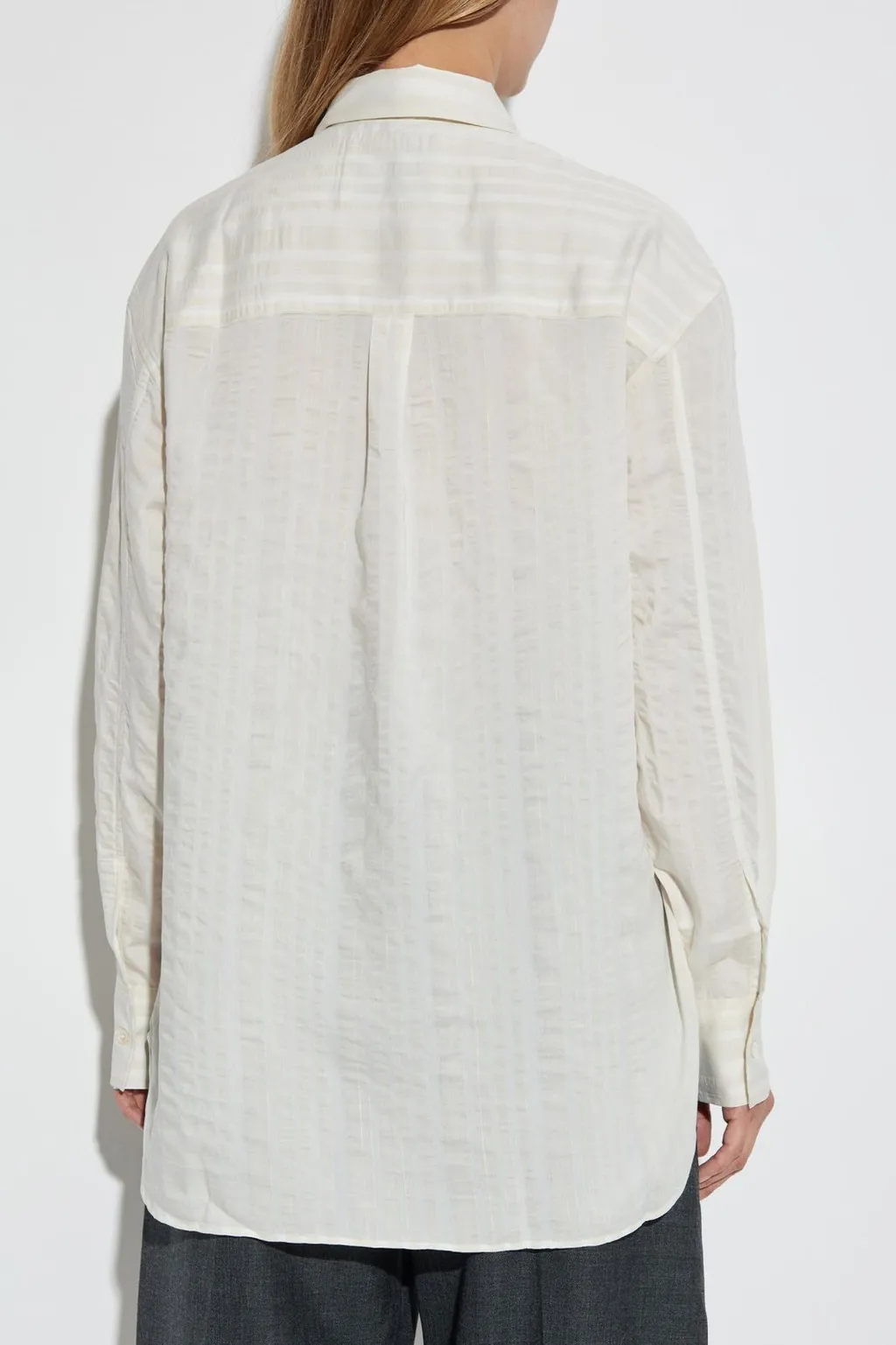 Oversized Striped Shirt