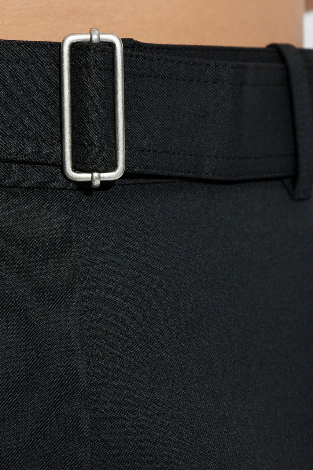 High-Waisted Wide-Leg Trousers