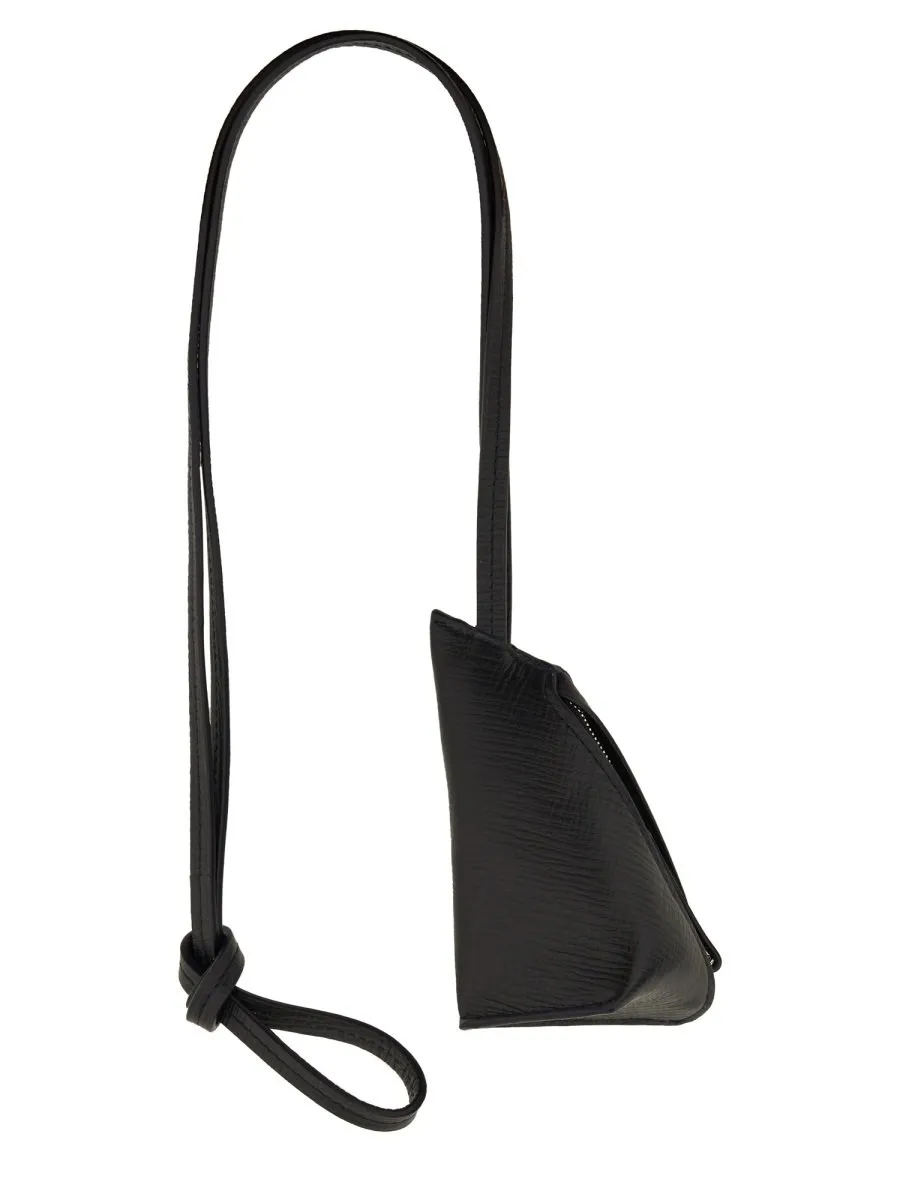 Triangular Pouch With Strap