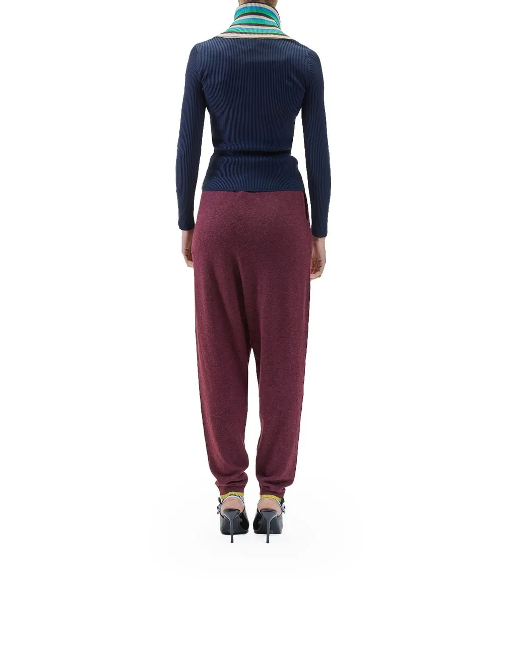 Ribbed Turtleneck Sweater