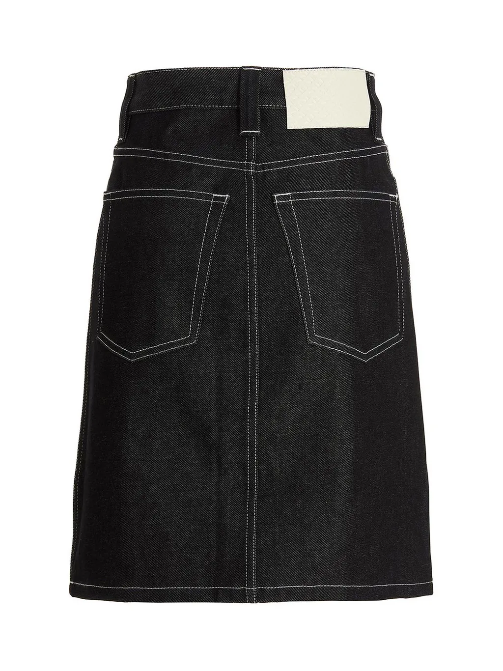 Denim A-Line Skirt