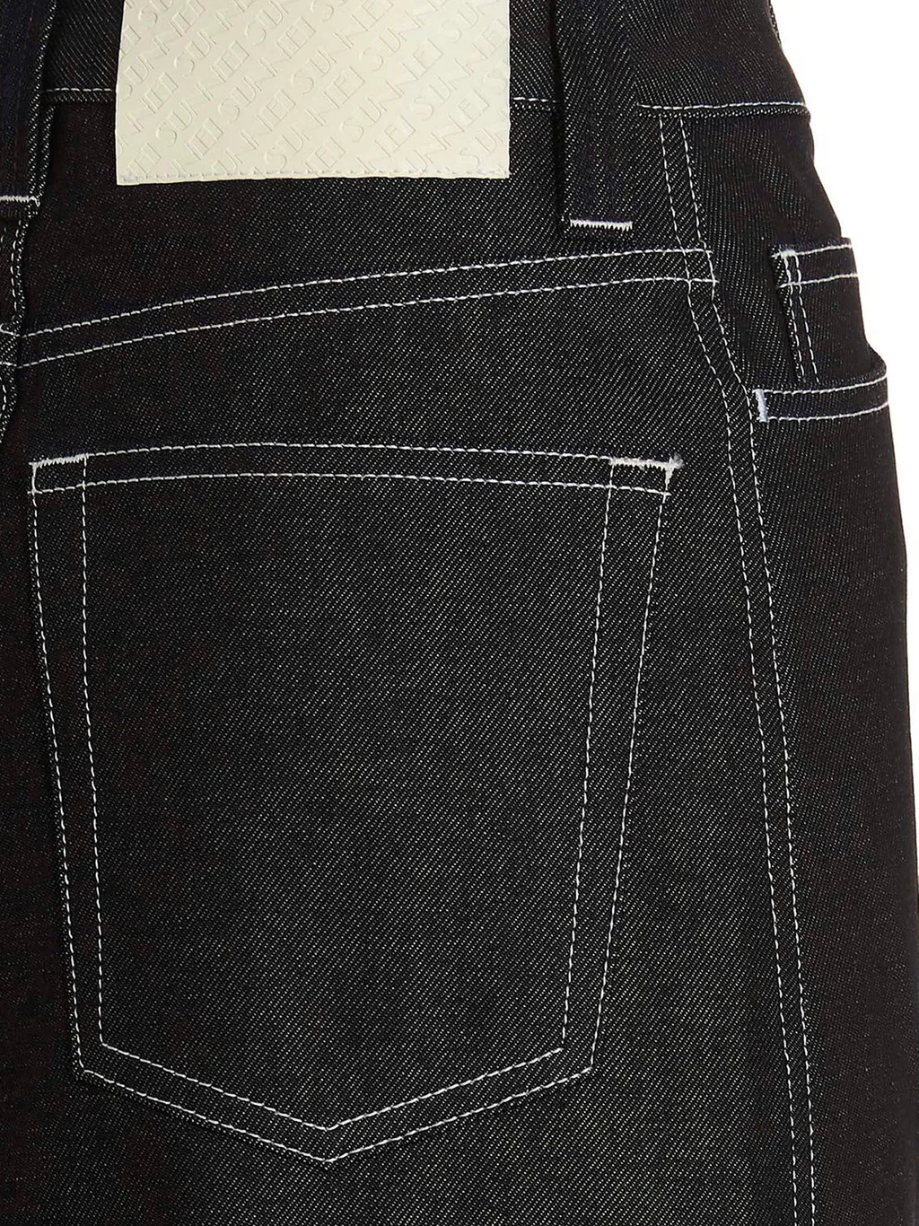 Denim A-Line Skirt