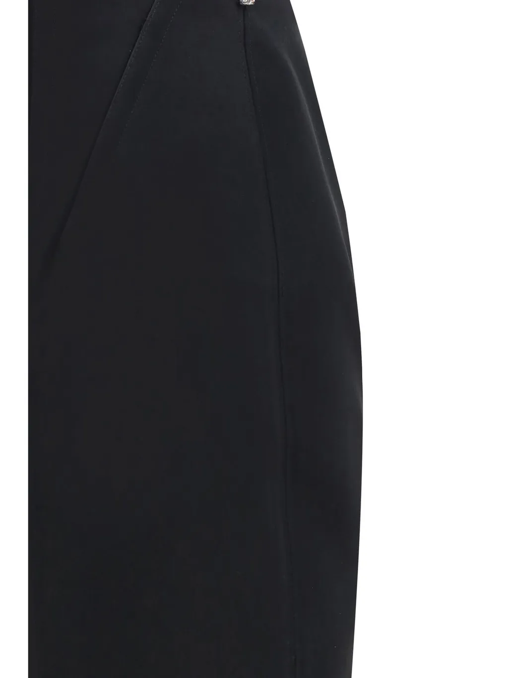 High-Waisted Straight-Leg Trousers