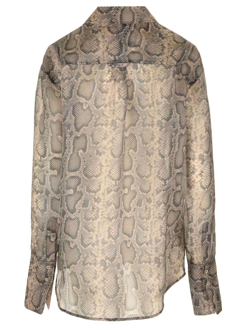 Printed Silk Shirt