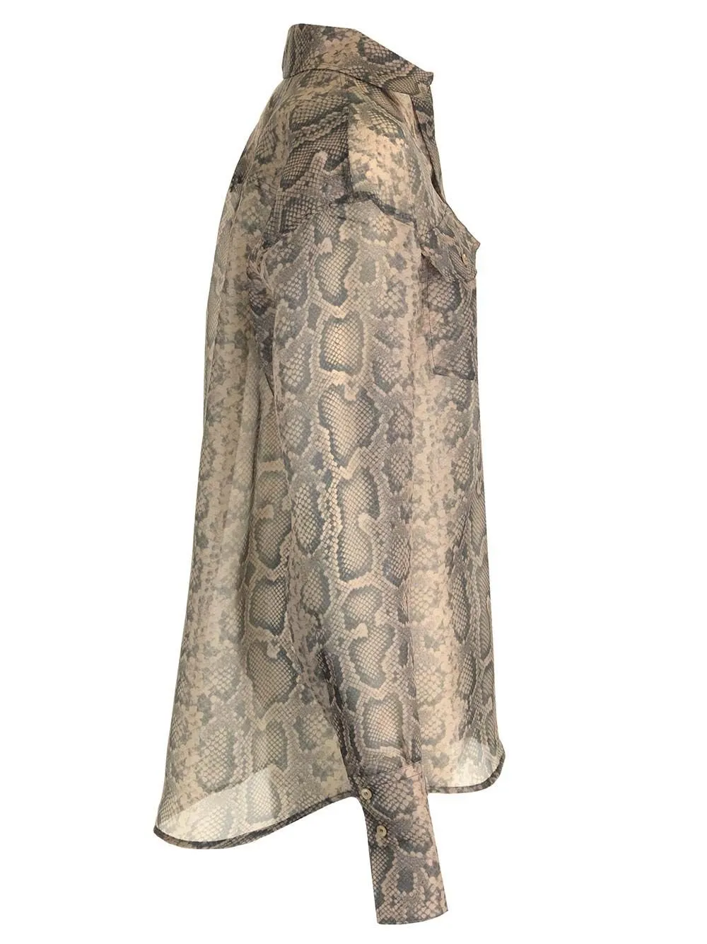 Printed Silk Shirt