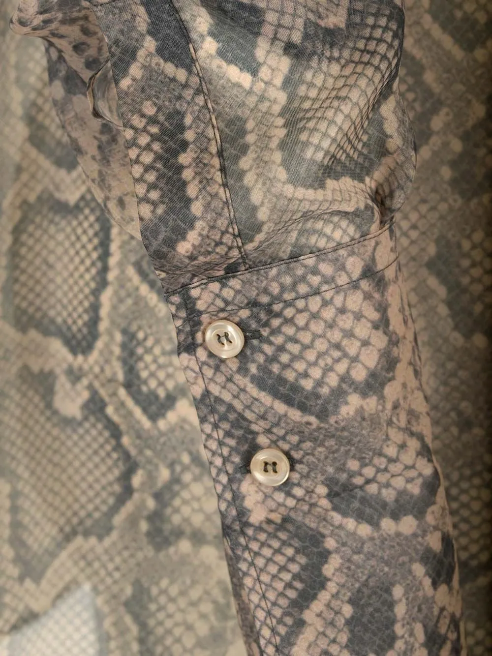 Printed Silk Shirt
