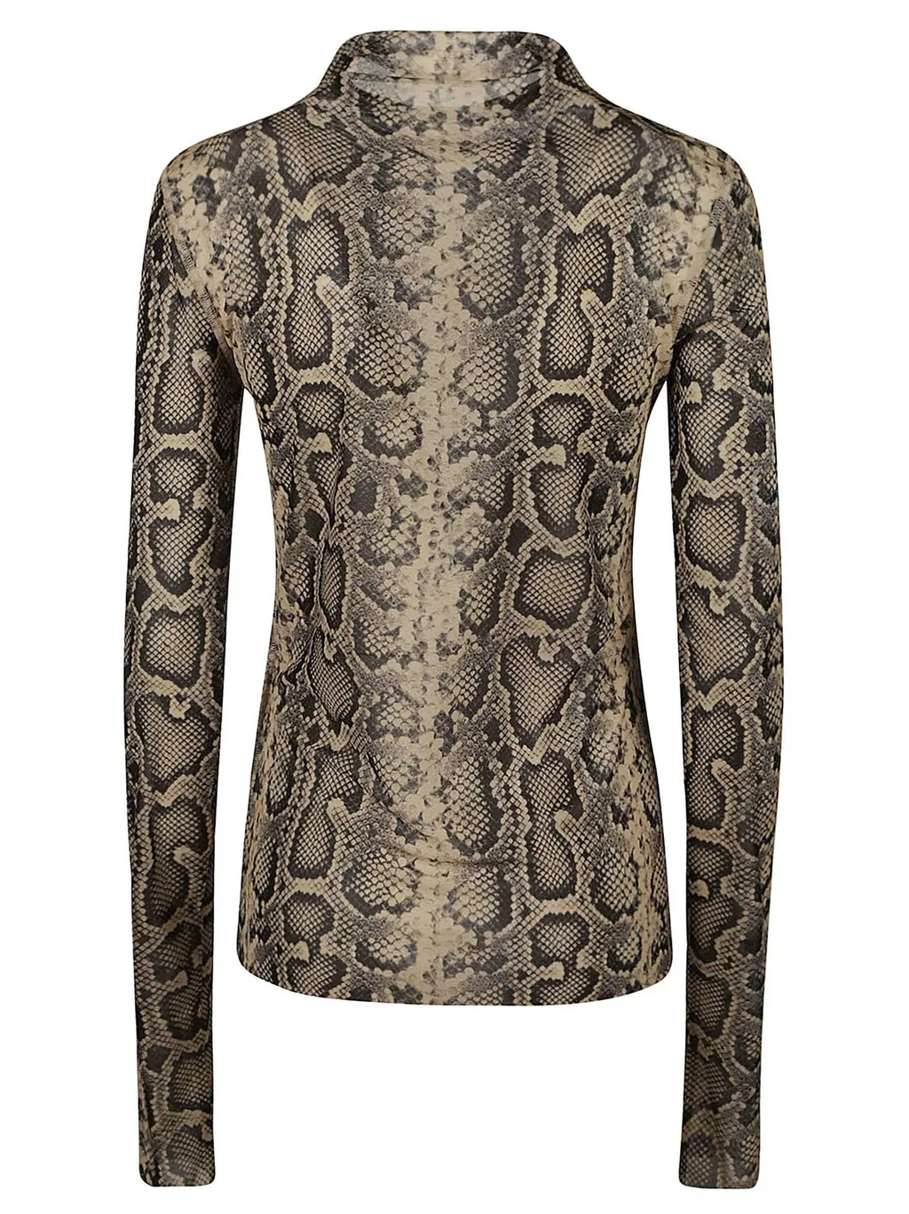 Long Sleeve Mock Neck Top