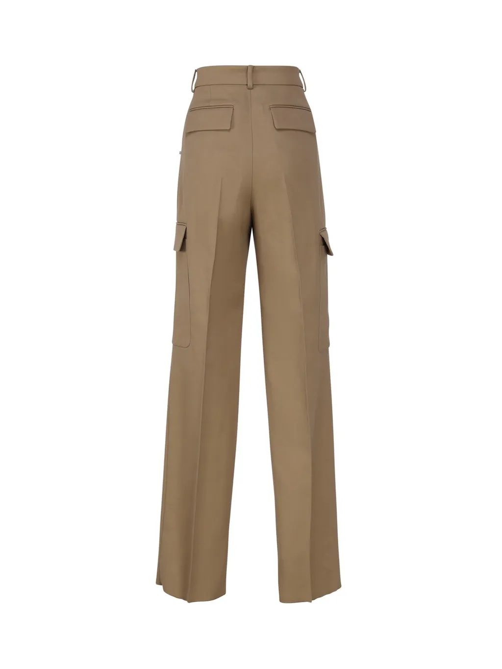 Pleated Cargo Trousers