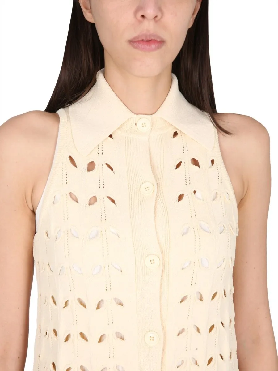 Collared Knit Dress