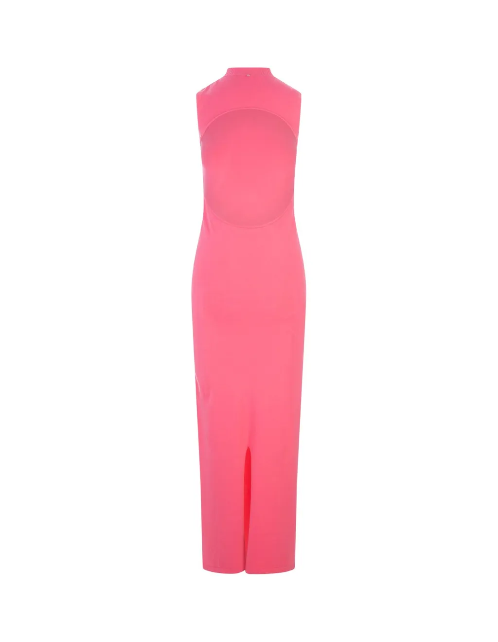 Sleeveless Mock Neck Maxi Dress